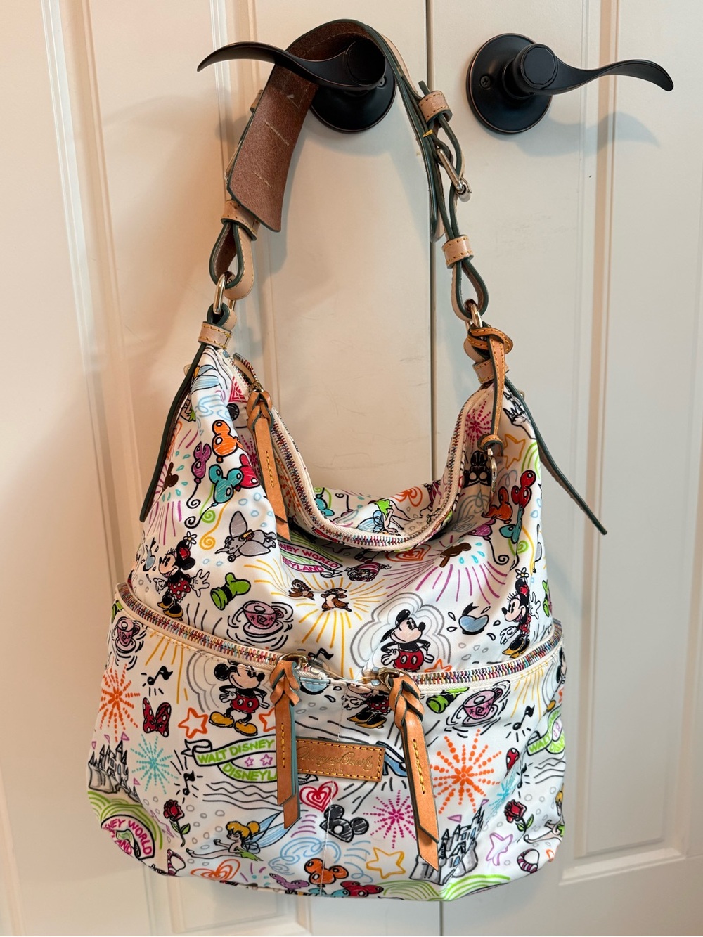 Disney Park Dooney Bourke Champsac Purse Bag Sketch